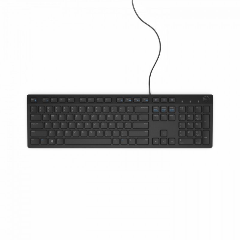 Dell KB216 - Tastatur - Norwegian (QWERTY) - Schwarz