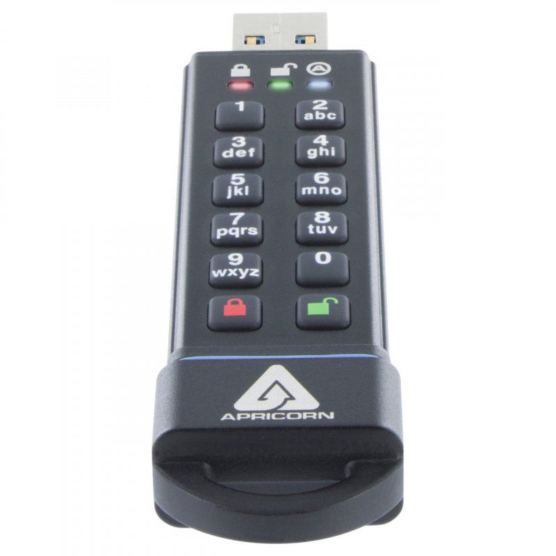 Apricorn compatible Aegis Secure Key 3.0 - USB-Flash-Laufwerk - 480 GB