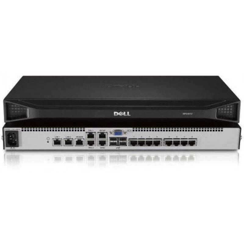 DELL DMPU108E-G01 KVM switch Rack mounting Silver