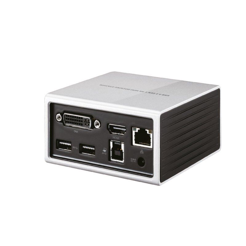 CLUB3D USB 3.2 Gen 1 4K UHD at 30Hz Mini Docking Station Ultra slim Design