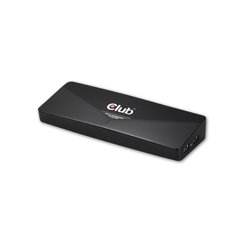 Club3D SenseVision USB 3.0 4K Docking Station - Docking Station - DVI, HDMI, DP