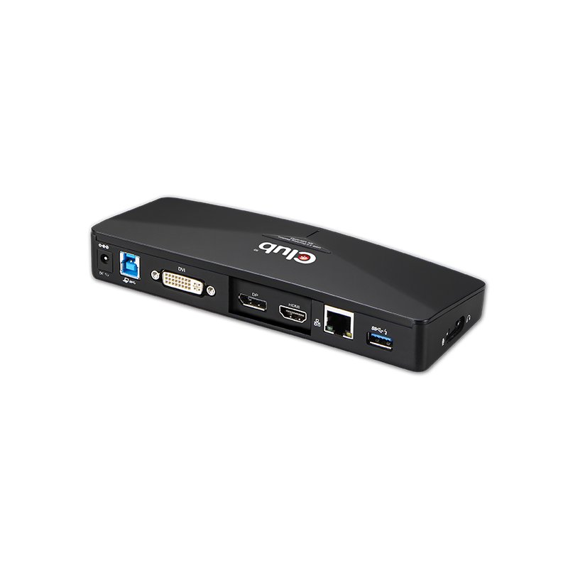 CLUB3D CSV-3103D The Club 3D Universal USB 3.1 Gen 1 UHD 4K Docking station DisplayLink™