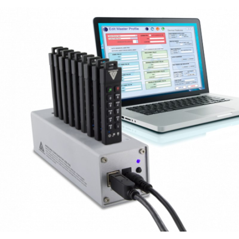 Apricorn compatible Aegis Secure Key 3z - USB-Flash-Laufwerk - 32 GB