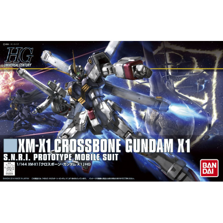 GUNDAM - HGUC Crossbone Gundam X1 1/144 - Model Kit