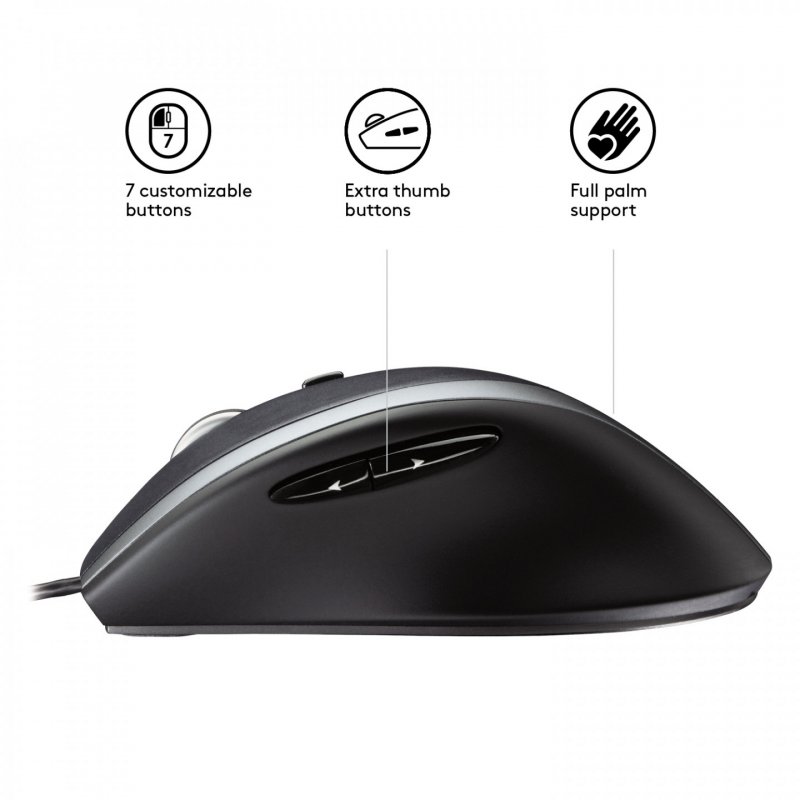 Logitech M500 Souris Filaire M500 Noir