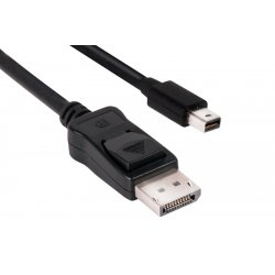 CLUB3D Mini DisplayPort to DisplayPort 1.4 HBR3 8K60Hz Cable, 2 Meter / 6.56 Feet