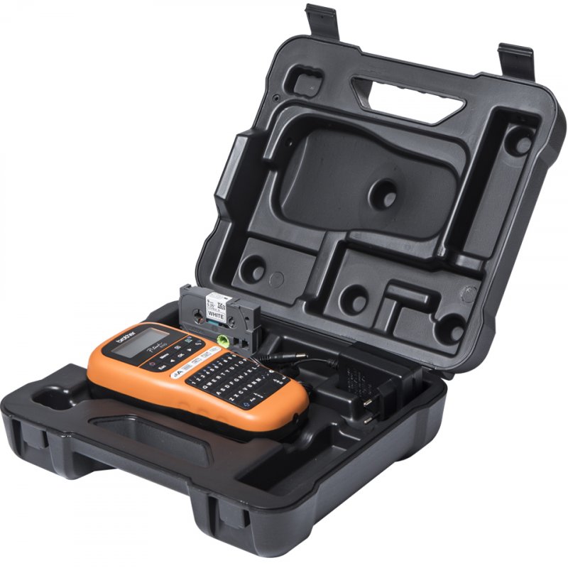 Brother PT-E110VP imprimante pour étiquettes Thermique directe Couleur 180 x 180 DPI 20 mm/sec TZe QWERTY