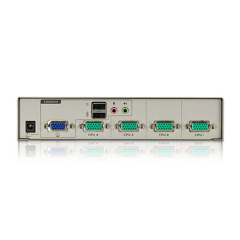 ATEN CS74U - KVM-/Audio-Switch - 4 Anschlüsse