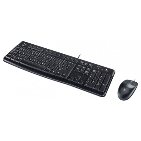 Logitech Desktop MK120 - Tastatur-und-Maus-Set - US International / EER