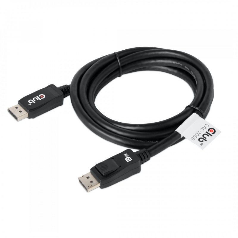 Club 3D compatible DisplayPort™ 1.4 HBR3 8K60Hz Kabel Stecker/Stecker - 2 m