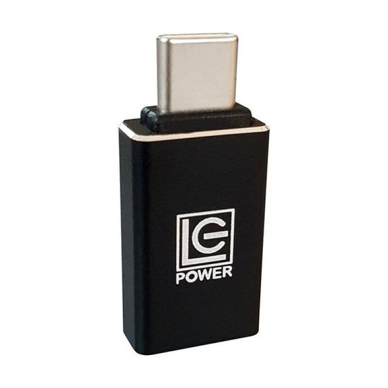 LC-Power LC-ADA-U31C changeur de genre de câble USB C USB A Noir