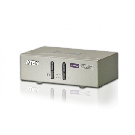 ATEN KVM-Switch CS72U - 2 Ports