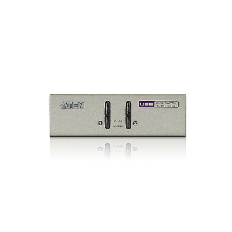 ATEN Commutateur KVM VGA/audio USB 2 ports