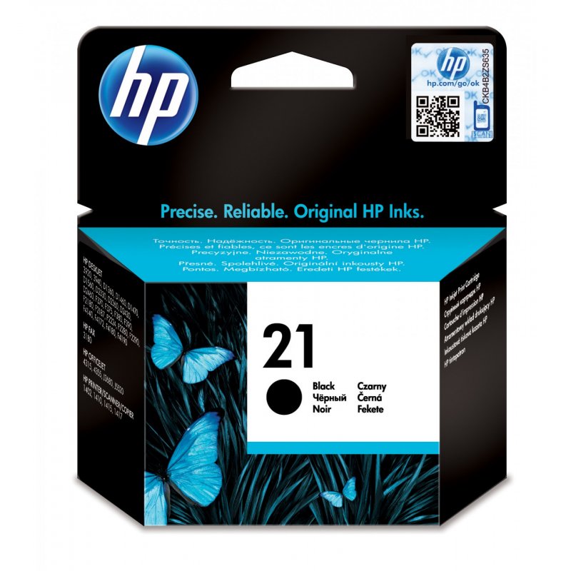 HP 21 Noir (C9351AE)