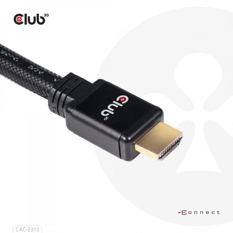Club 3D compatible CAC-2313 - HDMI mit Ethernetkabel - 10 m