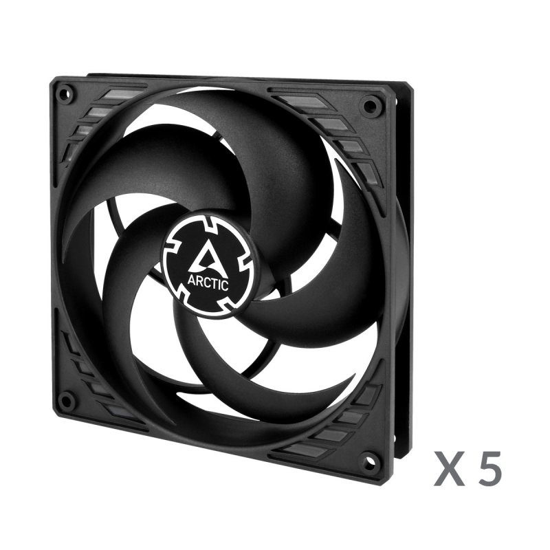 ARCTIC P14 Value Pack Boitier PC Ventilateur 14 cm Noir