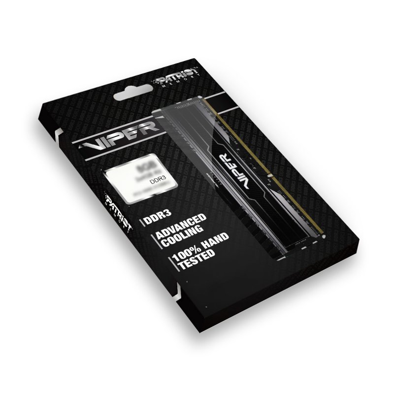 Patriot compatible Extreme Performance Viper 3 Series Black Mamba Edition - DDR3 - 8 GB: 2 x 4 GB - DIMM 240-PIN - ungep