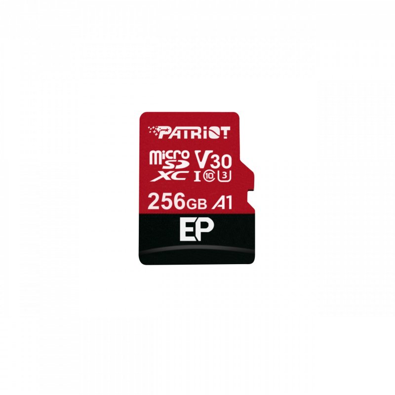 Patriot compatible EP Series - Flash-Speicherkarte - 256 GB - microSDXC UHS-I