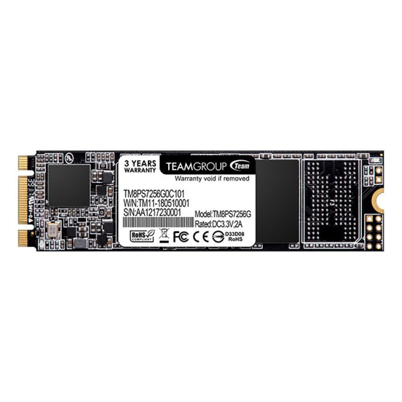Team Group compatible MS30 - Solid-State-Disk - 256 GB - SATA 6Gb/s