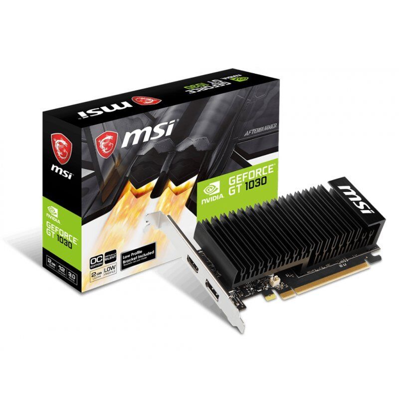 MSI compatible GT 1030 2GHD4 LP OC - Grafikkarten - GF GT 1030 - 2 GB