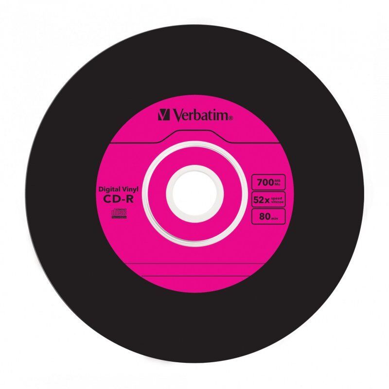 Verbatim compatible Data Vinyl - CD-R x 10 - 700 MB - Speichermedium