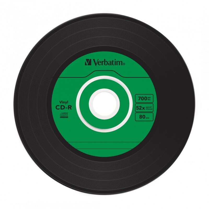 Verbatim compatible Data Vinyl - CD-R x 10 - 700 MB - Speichermedium