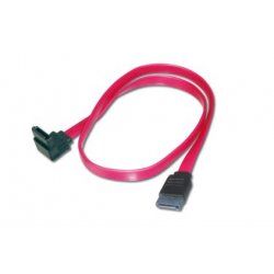 ASSMANN Electronic 2x SATA 7-pin, 0.5 m SATA cable Black, Red
