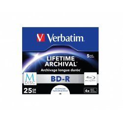 Verbatim M-Disc 4x BD-R 25 Go 5 pièce(s)