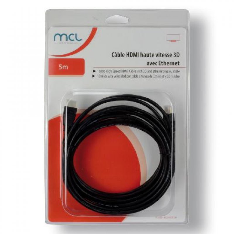 BLISTER HDMI 1080P 3D CABLE & ETHERNET5M