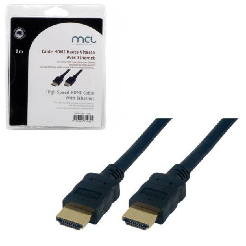 BLISTER CABLE HDMI3D/4K WITH ETHERNET 2M