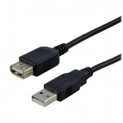 USB 2.0 EXTENSION CABLE A MALE / A FEMALE 2M
