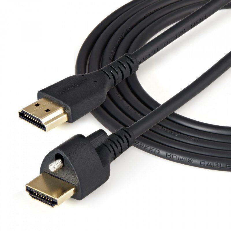 1 M HDMI 2.0 CABLE - TOP SCREW LOCK CONNECTOR