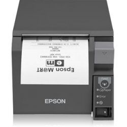 EPSON TM-T70II (025A1): SERI + BUILT-IN USB. PS. BLACK. UK