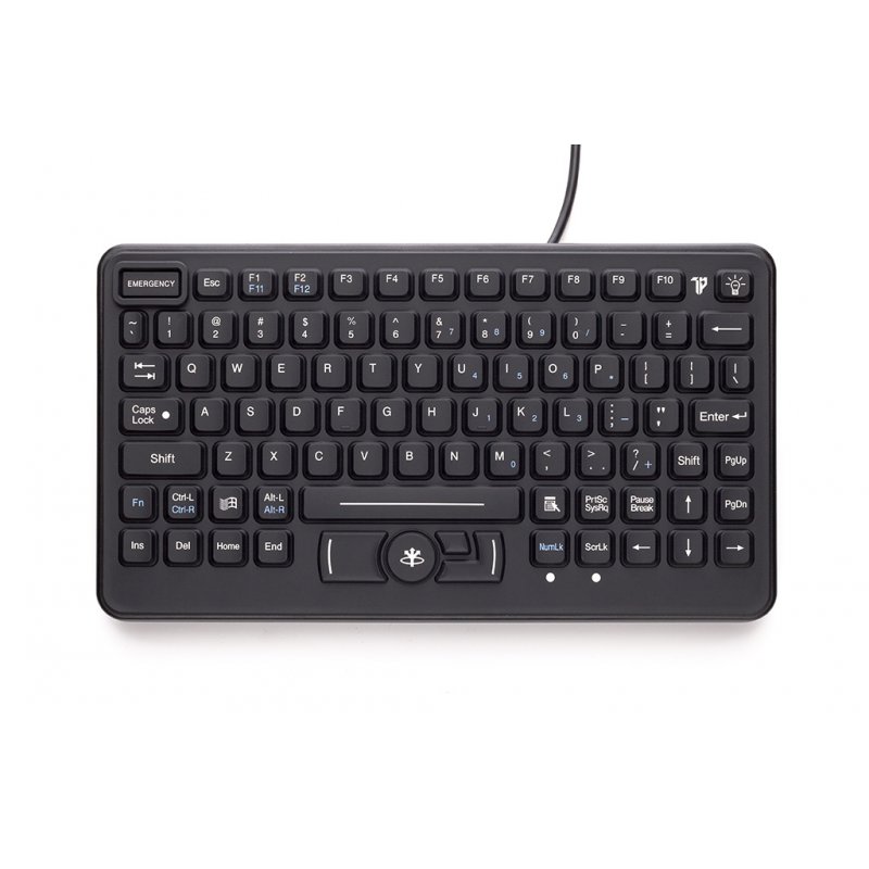 Gamber-Johnson SL-86-911 keyboard USB QWERTY English Black