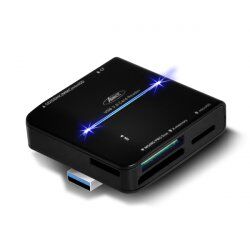 ADVANCE CR-008U3 card reader USB 3.2 Gen 1 (3.1 Gen 1) Black