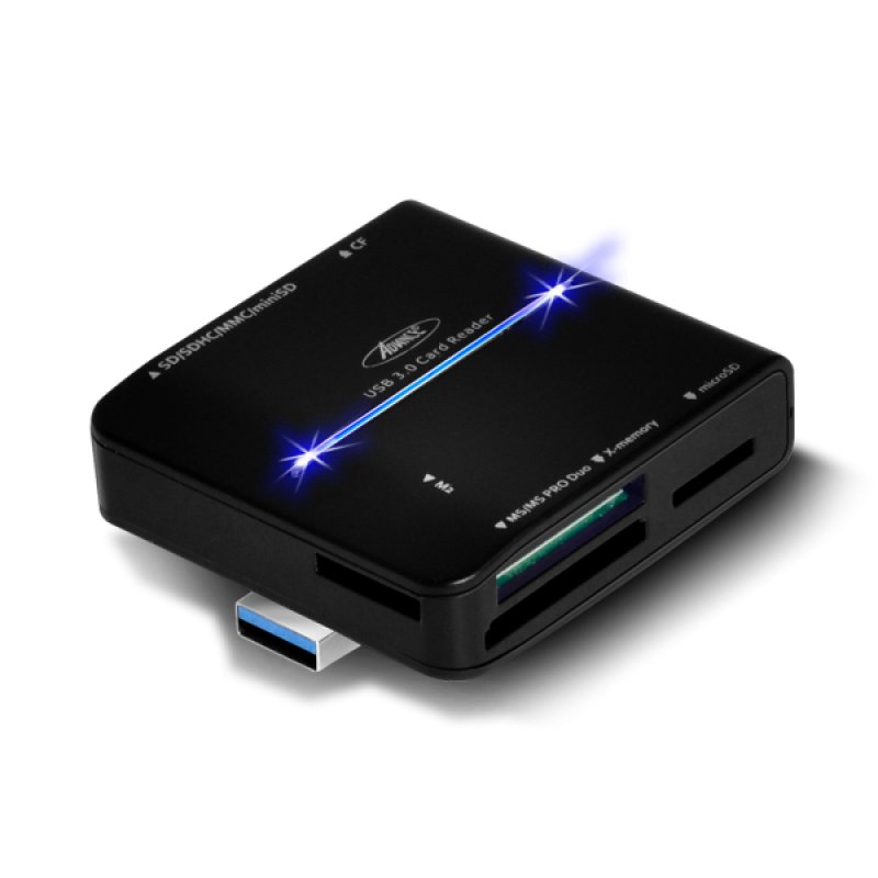 ADVANCE CR-008U3 card reader USB 3.2 Gen 1 (3.1 Gen 1) Black