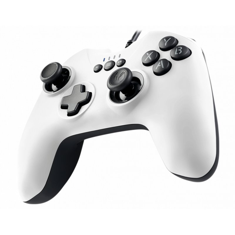 NACON PCGC-100WHITE accessoire de jeux vidéo Blanc USB Manette de jeu Analogique/Numérique PC