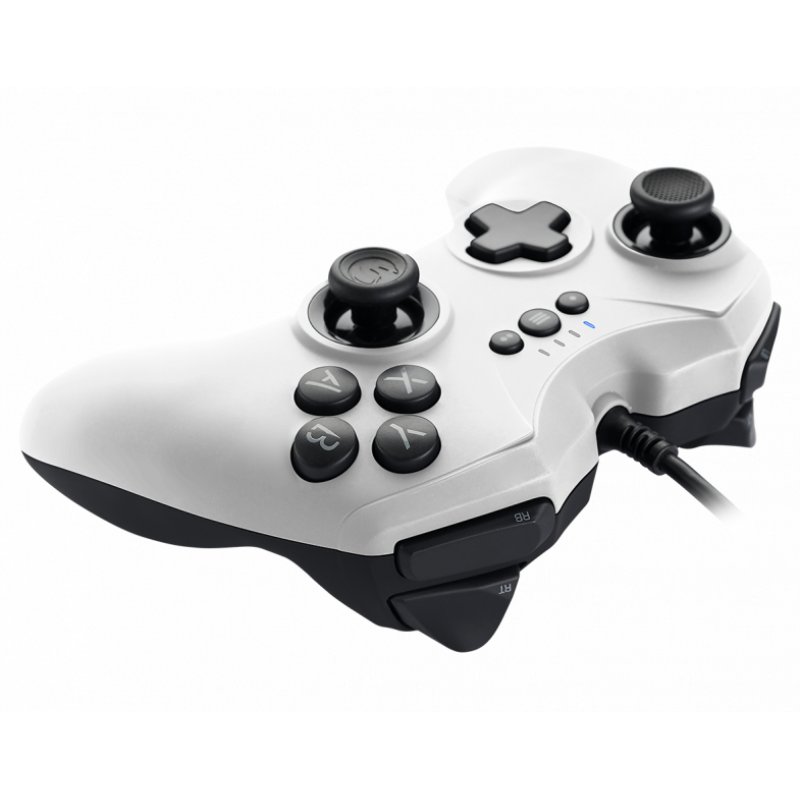 NACON PCGC-100WHITE accessoire de jeux vidéo Blanc USB Manette de jeu Analogique/Numérique PC