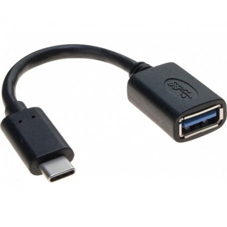 Adaptateur USB 3.0 Type C vers USB-A 10cm (Noir)