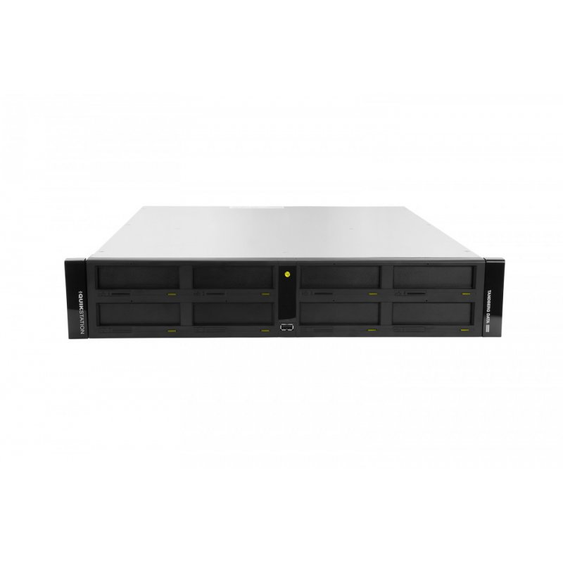 Overland-Tandberg RDX QuikStation 8 RM, 8-bay, 2x 10Gb Ethernet, removable disk array, 2U rackmount