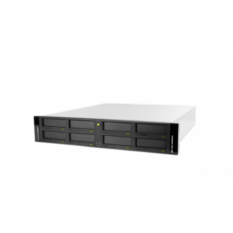 Overland-Tandberg RDX QuikStation 8 RM, 8-bay, 2x 10Gb Ethernet, removable disk array, 2U rackmount
