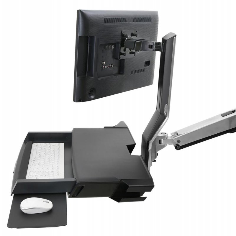 SV SIT-STAND COMBO ARM WITH PAN POLISHED