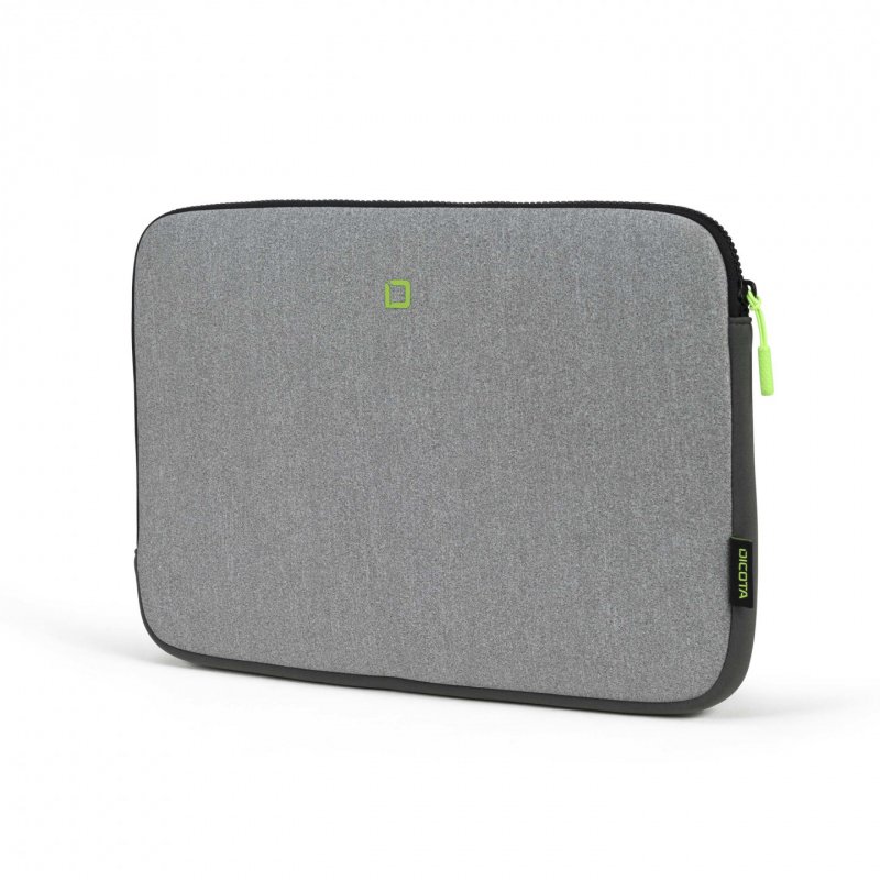 Dicota D31744 notebook case 35.8 cm (14.1") Sleeve case Green, Grey