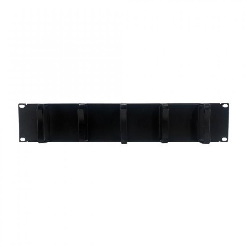 HORIZONTAL CABLE GUIDE WITH 5 RINGS 2U