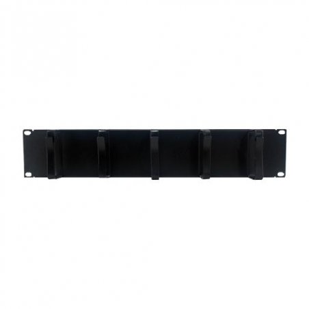 HORIZONTAL CABLE GUIDE WITH 5 RINGS 2U