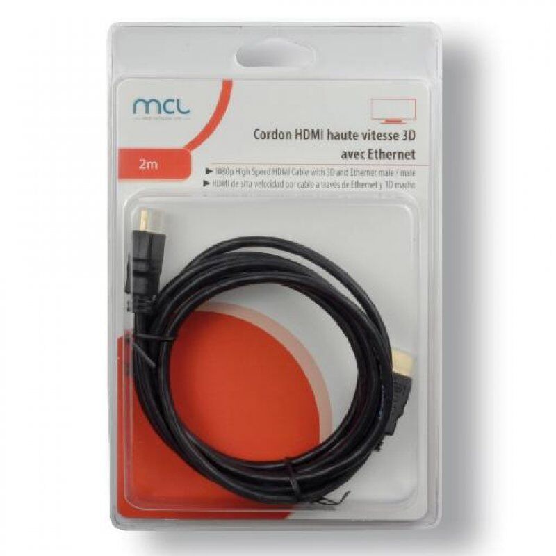 MCL MC385EZ-2M HDMI cable HDMI Type A (Standard) Black