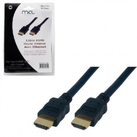 HIGH SPEED HDMI CABLE WITH 3D AND ETHERNET MALE/MALE 3M
