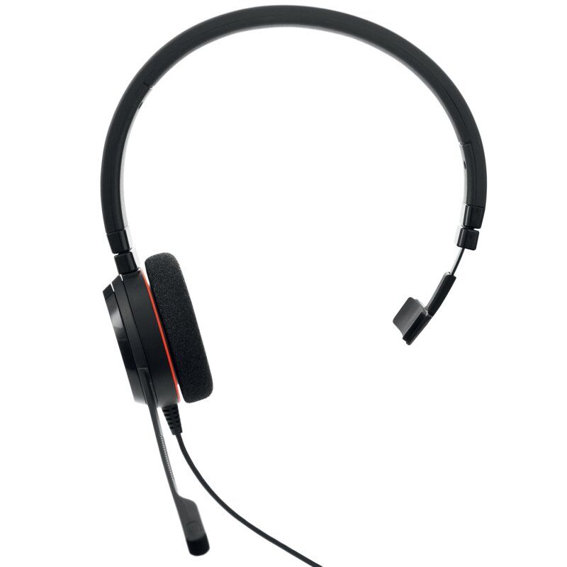 Jabra Evolve 20 USB-C UC Mono Casque Avec fil Arceau Bureau/Centre d'appels USB Type-C Noir