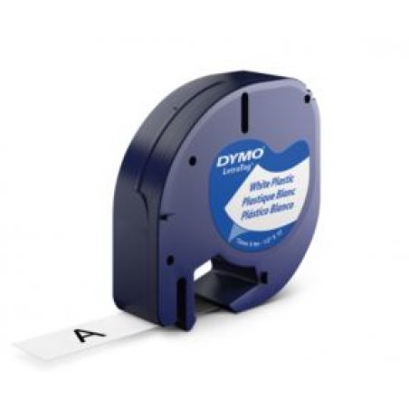 DYMO 12mm LetraTAG Plastic tape label-making tape