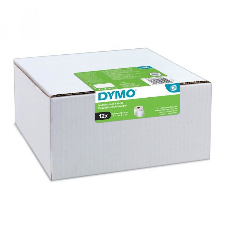 DYMO Etiquettes d'adresse LabelWriter, 57 x 32 mm, blanc
